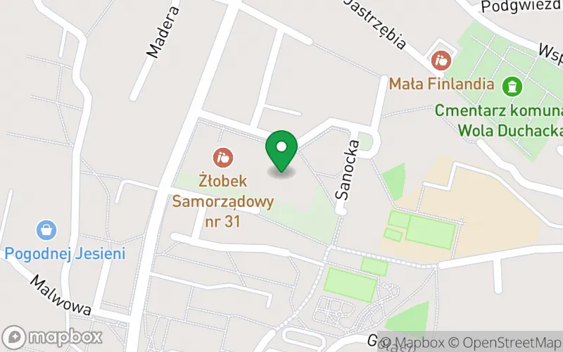 Lokalizacja: Samorządowe Przedszkole nr 179 im. Szewczyka Dratewki w Krakowie