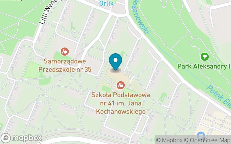 Lokalizacja: Szkoła Podstawowa nr 41 im. Jana Kochanowskiego w Krakowie