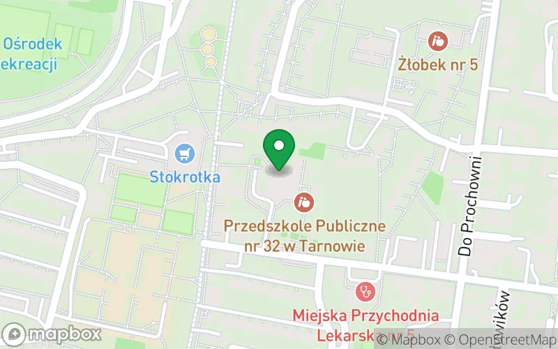 Lokalizacja: Przedszkole Publiczne nr 32 w Tarnowie