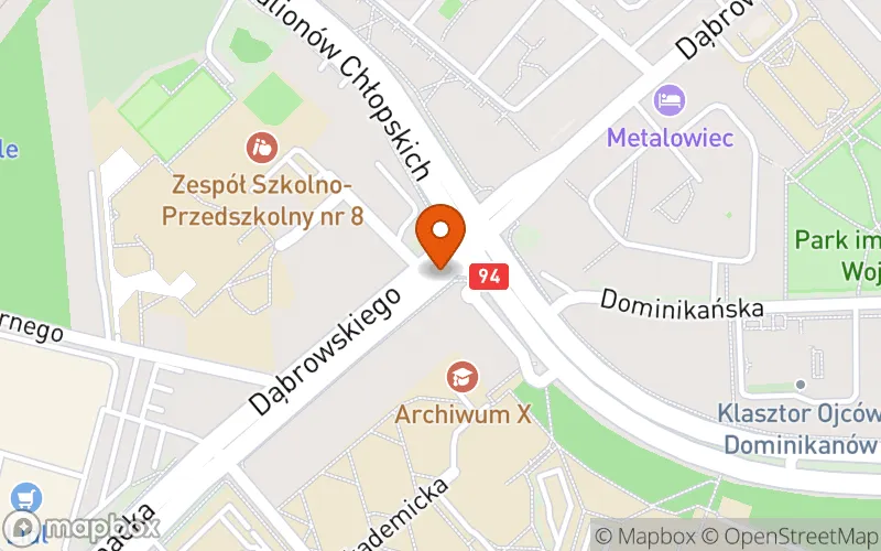 Lokalizacja: Żłobek nr 12 ŻWIREK i MUCHOMOREK