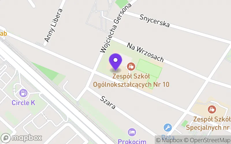 Lokalizacja: XV Liceum Ogólnokształcące im. Marii Skłodowskiej-Curie w Krakowie