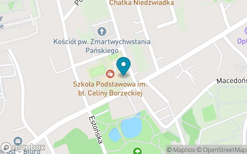 Lokalizacja: Szkoła Podstawowa im. Bł. Celiny Borzęckiej w Krakowie