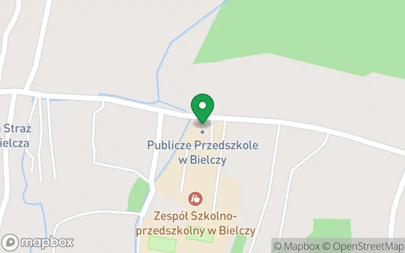 Lokalizacja: Publiczne Przedszkole w Bielczy