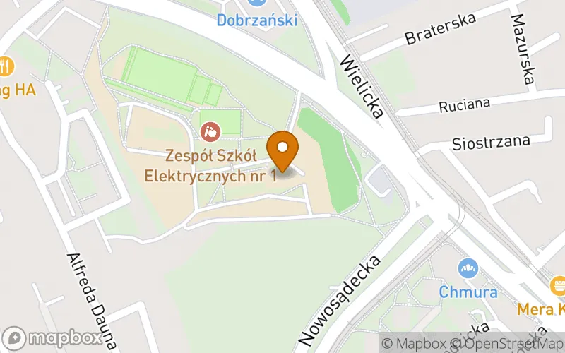 Lokalizacja: Szkoła Policealna nr 6 w Krakowie