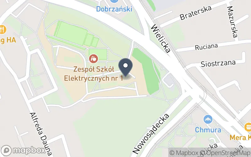 Lokalizacja: Zespół Szkół Elektrycznych nr 1 im. Powstańców Śląskich w Krakowie