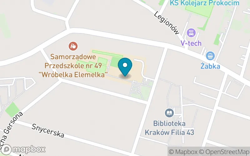 Lokalizacja: Szkoła Podstawowa nr 61 im. Marszałka Józefa Piłsudskiego w Krakowie