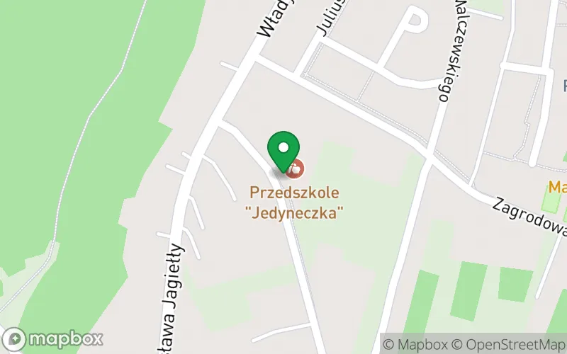 Lokalizacja: Niepubliczne Przedszkole „Jedyneczka” Jolanta Mrozik