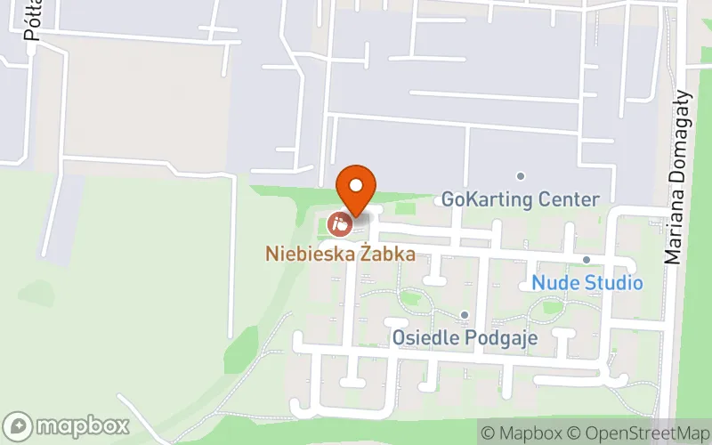 Lokalizacja: Niepubliczny Żłobek Niebieska Żabka