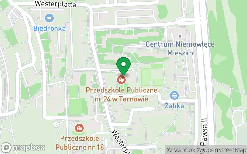 Lokalizacja: Przedszkole Publiczne nr 24 w Tarnowie