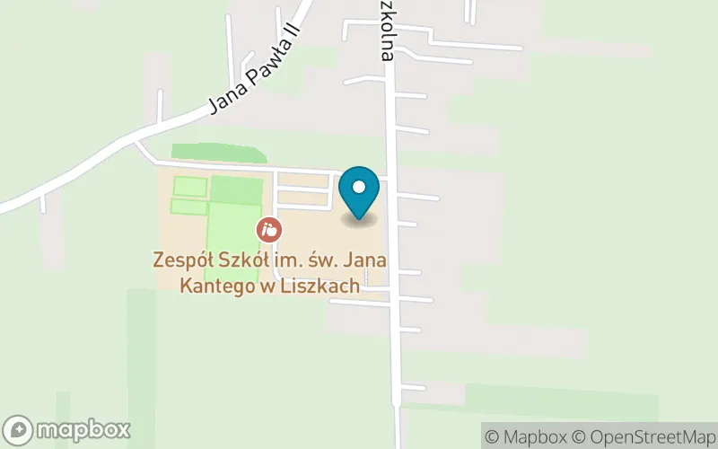 Lokalizacja: Szkoła Podstawowa im. Św. Jana Kantego w Liszkach