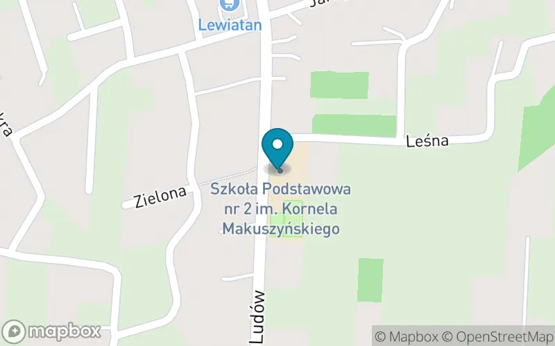 Lokalizacja: Szkoła Podstawowa nr 2 im. Kornela Makuszyńskiego