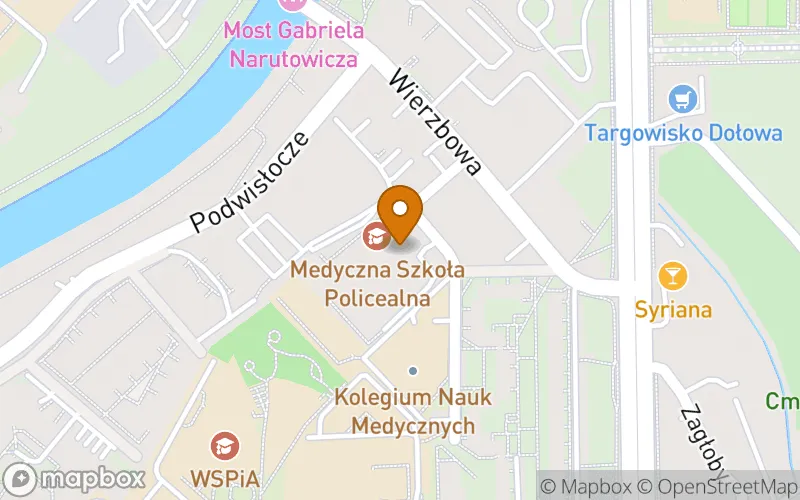 Lokalizacja: Medyczna Szkoła Policealna w Rzeszowie