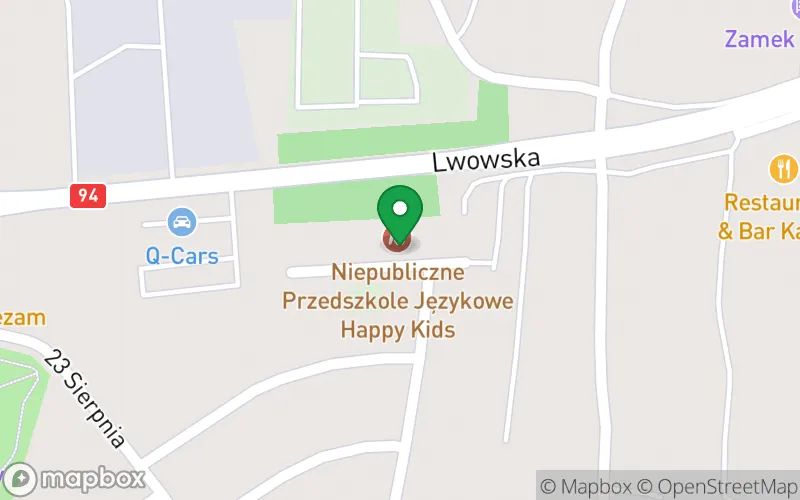 Lokalizacja: Niepubliczne Przedszkole Językowe Happy Kids