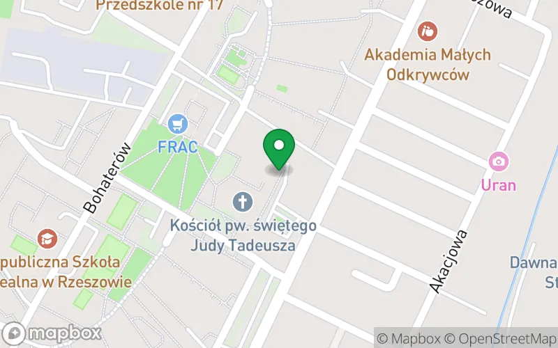 Lokalizacja: Przedszkole Publiczne Świętej Rodziny przy Parafii Św. Judy Tadeusza w Rzeszowie