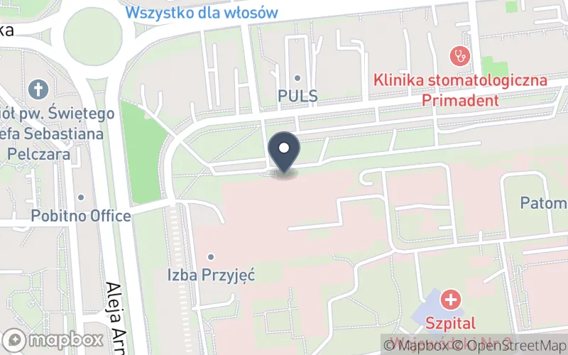 Lokalizacja: Zespół Szkół przy Klinicznym Szpitalu Wojewódzkim nr 2 im. Św. Jadwigi Królowej w Rzeszowie