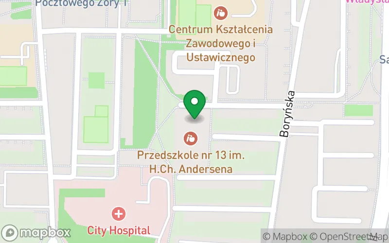 Lokalizacja: Przedszkole nr 13 im. H. Ch. Andersena w Żorach