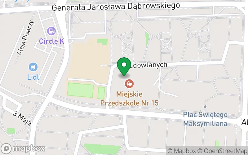 Lokalizacja: Miejskie Przedszkole nr 15