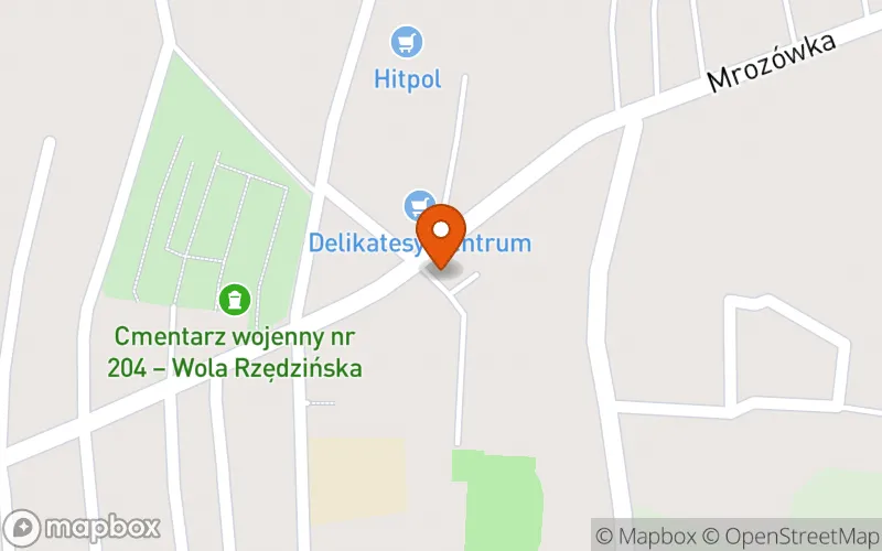 Lokalizacja: Gminny Żłobek "Maluszek" w Woli Rzędzińskiej