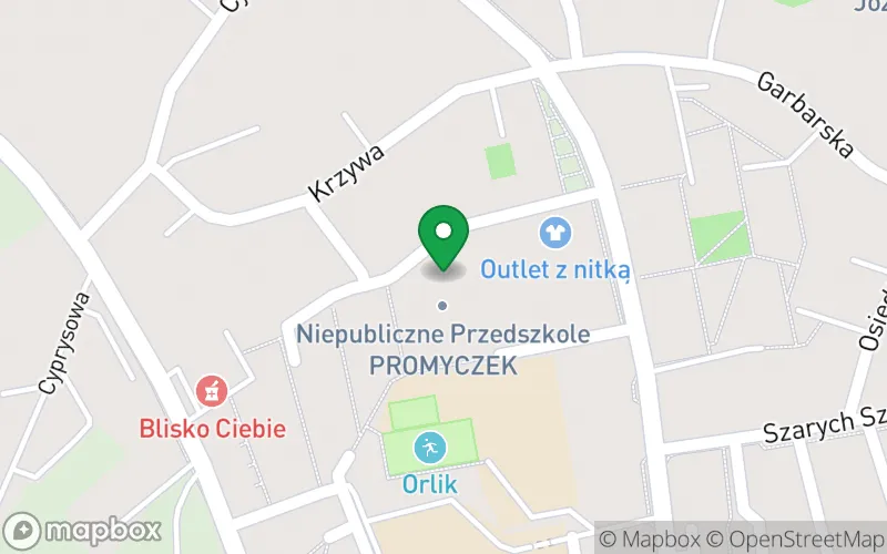 Lokalizacja: Niepubliczne Przedszkole „Promyczek” Joanna Fajferek