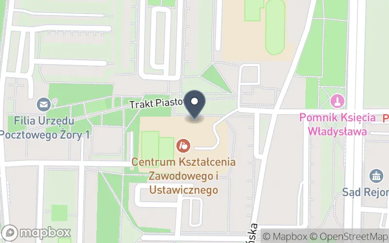 Lokalizacja: Centrum Kształcenia Zawodowego i Ustawicznego w Żorach