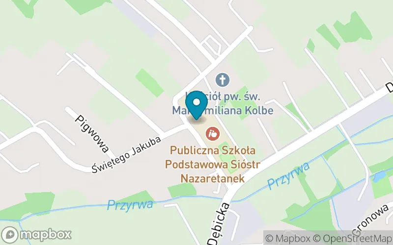 Lokalizacja: Publiczna Szkoła Podstawowa Sióstr Nazaretanek w Rzeszowie im. Sióstr Męczennic z Nowogródka