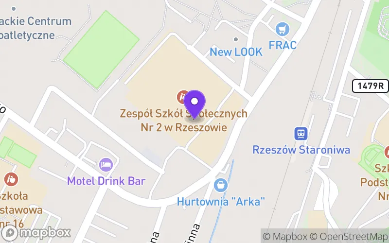 Lokalizacja: Liceum Ogólnokształcące Mistrzostwa Sportowego Resovia w Rzeszowie