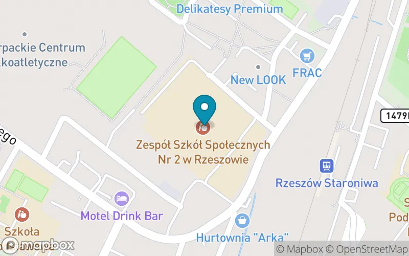 Lokalizacja: Społeczna Szkoła Podstawowa nr 2 w Rzeszowie