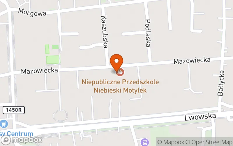 Lokalizacja: Prywatny Żłobek Zielony Motylek