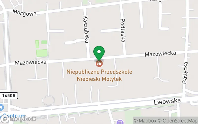 Lokalizacja: Niepubliczne Przedszkole Niebieski Motylek
