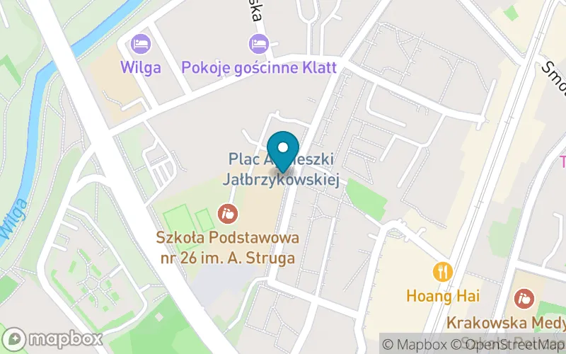 Lokalizacja: Szkoła Podstawowa nr 26 im. Andrzeja Struga w Krakowie