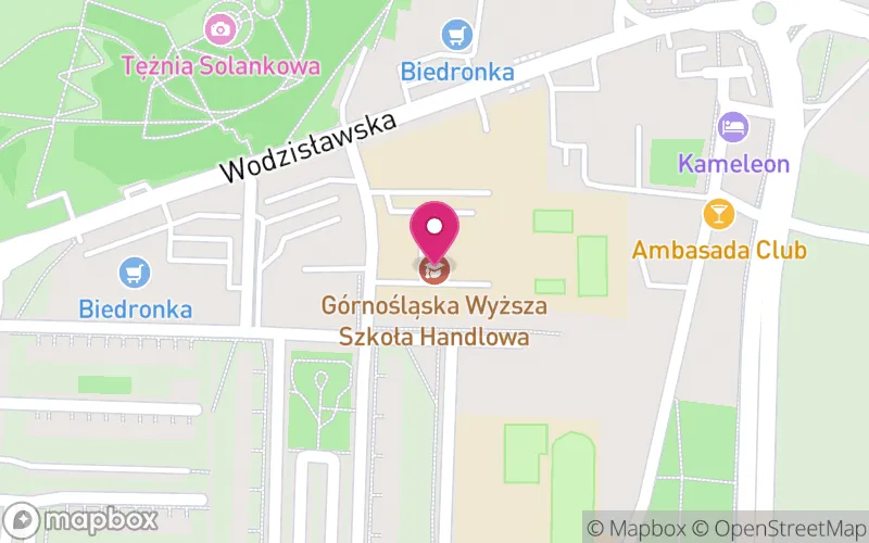 Lokalizacja: Górnośląska Wyższa Szkoła Handlowa