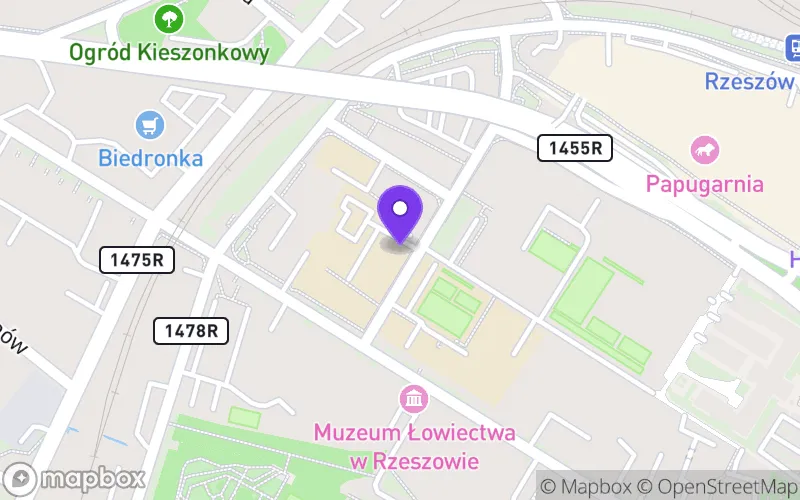 Lokalizacja: Dwujęzyczne Liceum Uniwersyteckie im. Stanisława Barańczaka w Rzeszowie