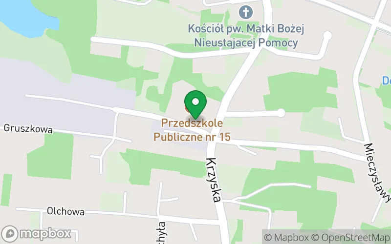 Lokalizacja: Przedszkole Publiczne nr 15 w Tarnowie
