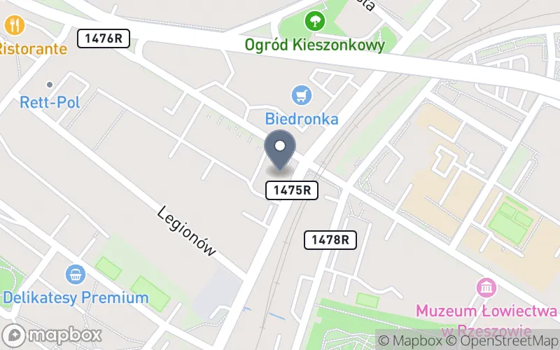 Lokalizacja: Ośrodek Szkolenia i Usług Zawodowych w Rzeszowie