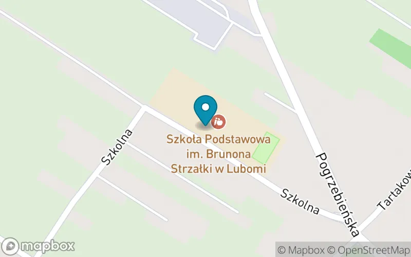 Lokalizacja: Szkoła Podstawowa im. Brunona Strzałki w Lubomi