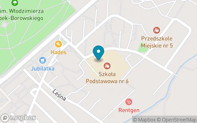 Lokalizacja: Szkoła Podstawowa nr 6 w Dębicy