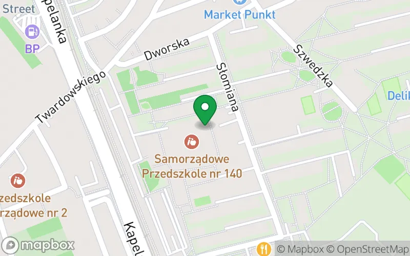 Lokalizacja: Samorządowe Przedszkole nr 140 im. Krasnala Hałabały w Krakowie