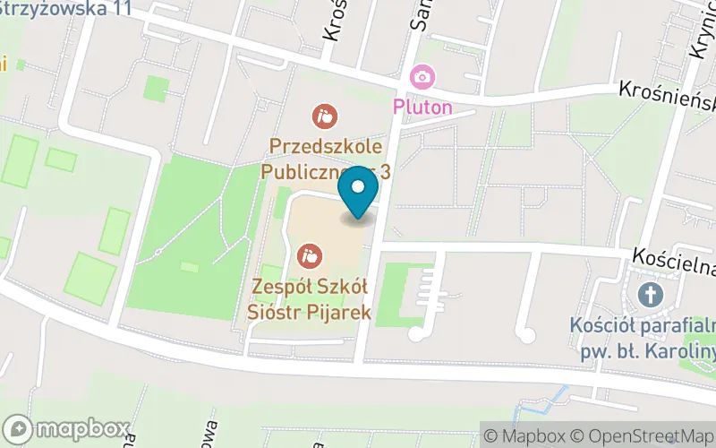 Lokalizacja: Publiczna Szkoła Podstawowa im. Pauli Montal Sióstr Pijarek