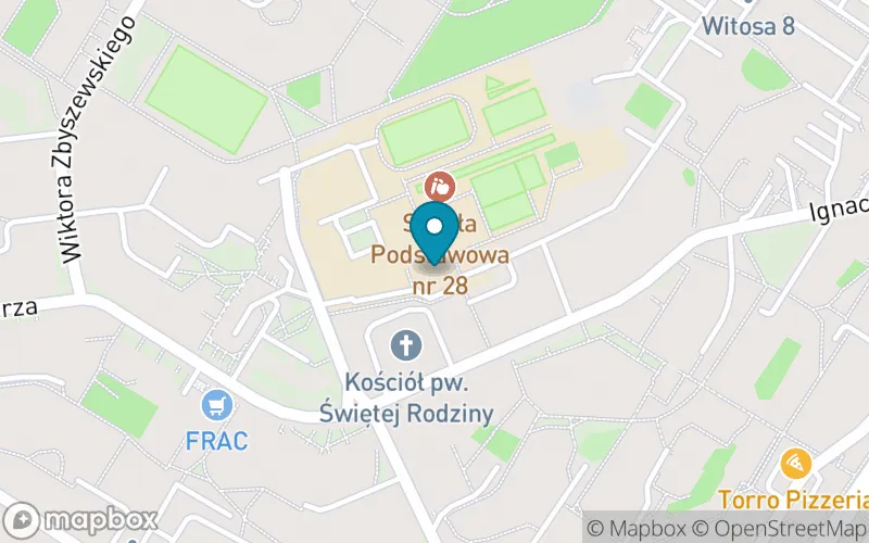 Lokalizacja: Szkoła Podstawowa nr 28 z Oddziałami Dwujęzycznymi im. Płk. Łukasza Cieplińskiego w Rzeszowie