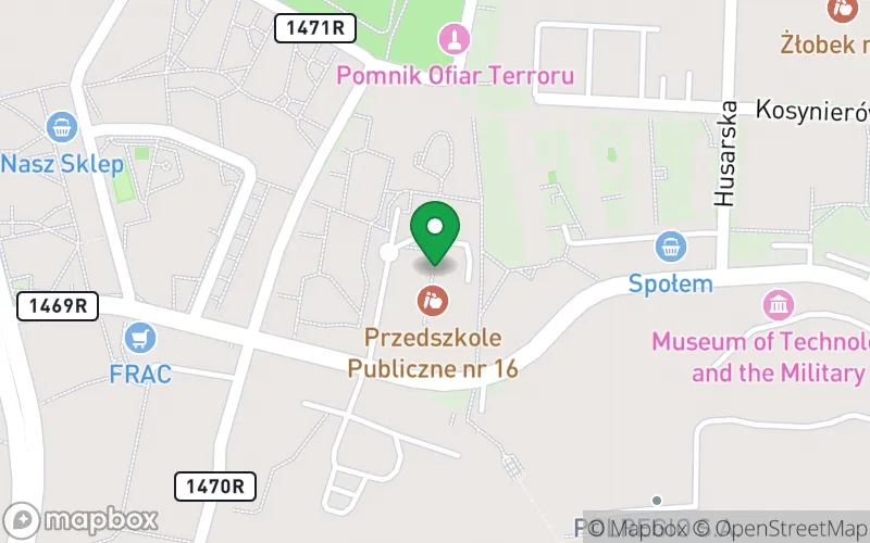 Lokalizacja: Przedszkole Publiczne nr 16