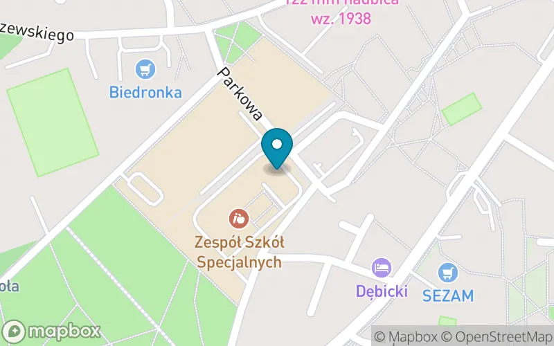 Lokalizacja: Szkoła Podstawowa nr 7 Specjalna w Dębicy