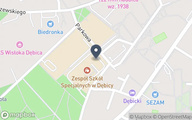 Lokalizacja: Zespół Szkół Specjalnych w Dębicy
