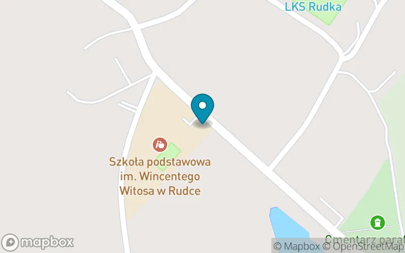 Lokalizacja: Szkoła Podstawowa im. Wincentego Witosa w Rudce