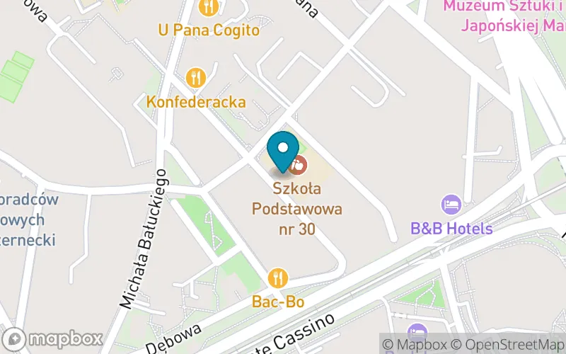 Lokalizacja: Szkoła Podstawowa z Oddziałami Integracyjnymi nr 30 im. Kazimierza Pułaskiego w Krakowie