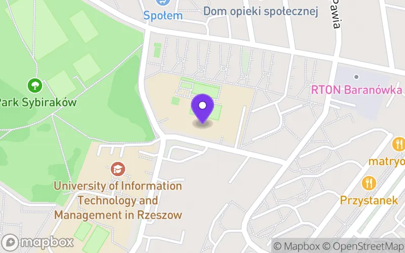 Lokalizacja: Publiczne Akademickie Liceum Ogólnokształcące z Oddziałami Dwujęzycznymi w Rzeszowie