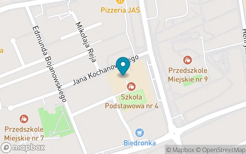 Lokalizacja: Szkoła Podstawowa nr 4 w Dębicy