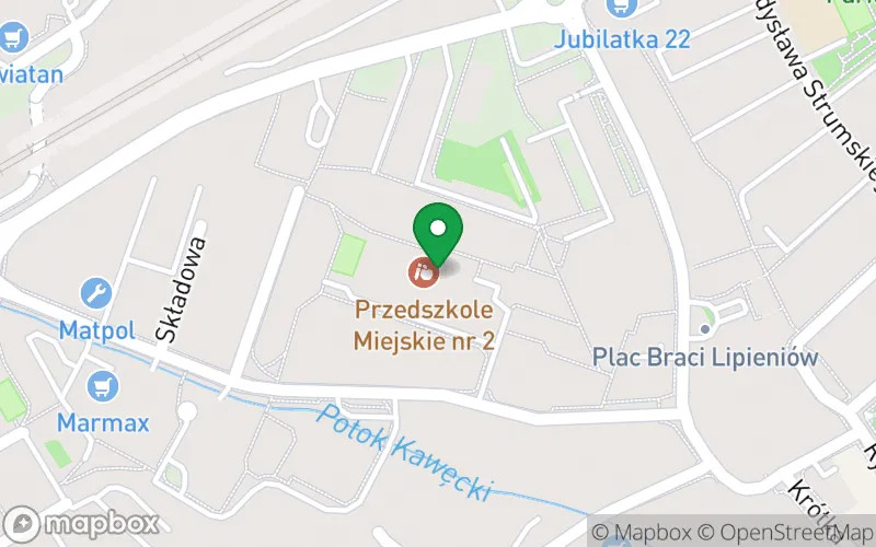 Lokalizacja: Przedszkole Miejskie nr 2 Integracyjne w Dębicy