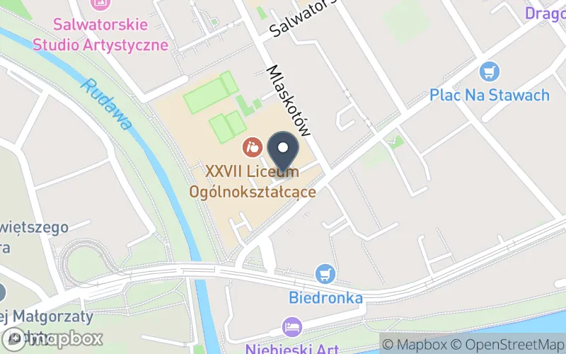 Lokalizacja: Zespół Szkół Ogólnokształcących nr 18 w Krakowie