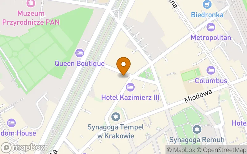 Lokalizacja: Szkoła Policealna nr 12 w Krakowie