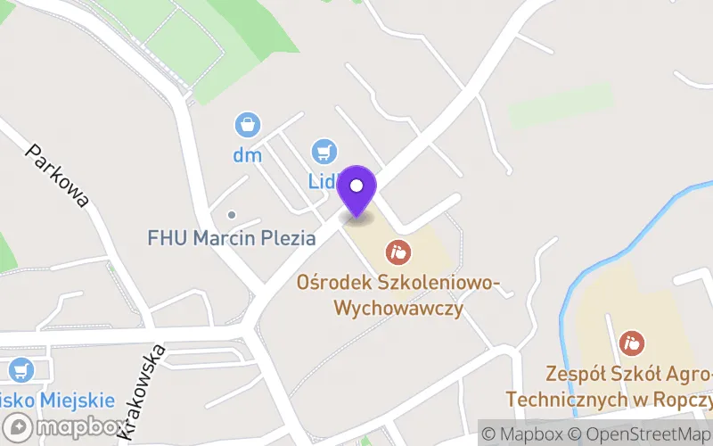 Lokalizacja: Branżowa Szkoła I Stopnia nr 3 w Ropczycach